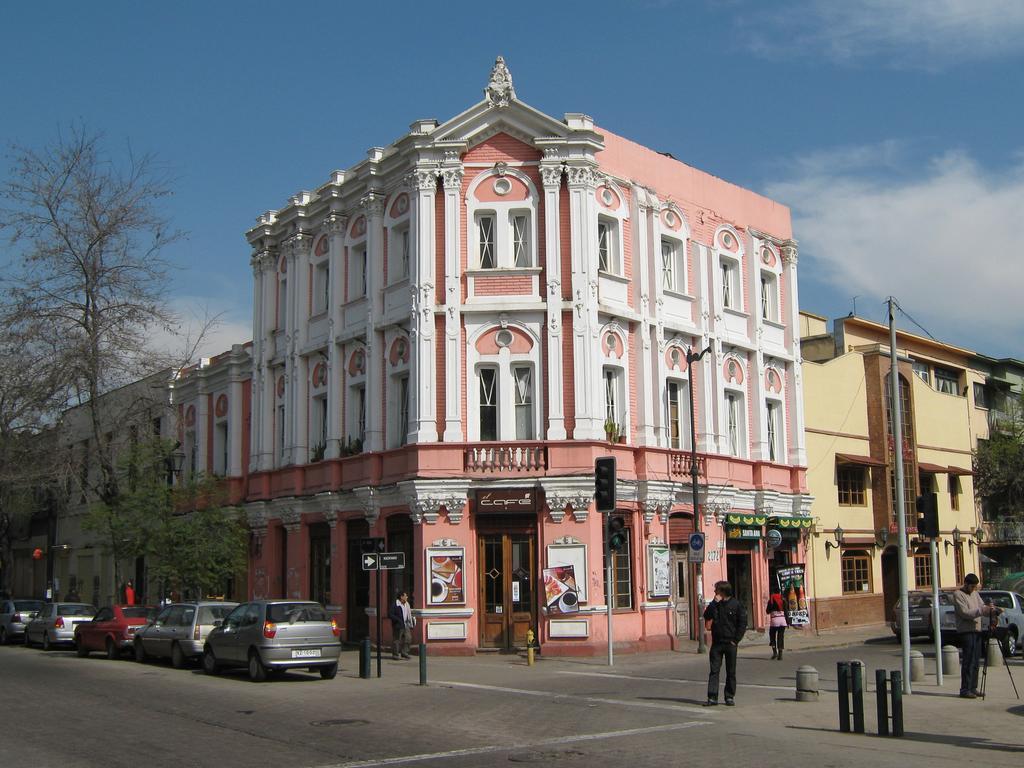 Hostal Barrio Brasil Santiago de Chile Exteriér fotografie